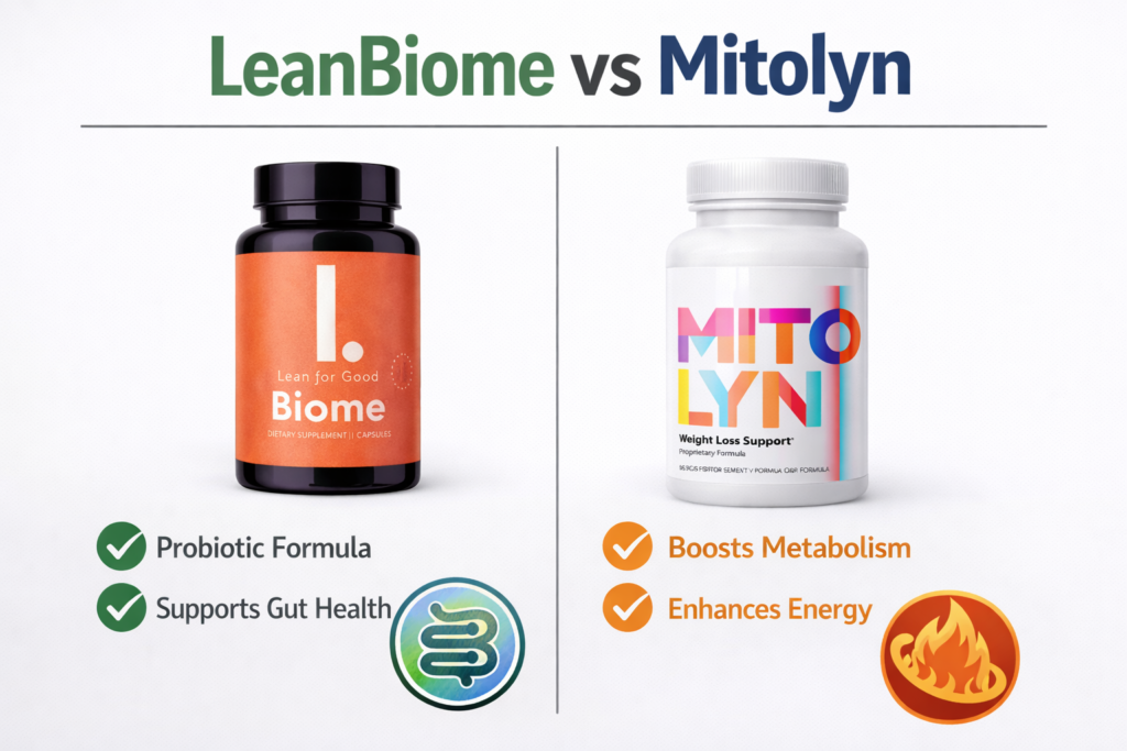 LeanBiome vs Mitolyn