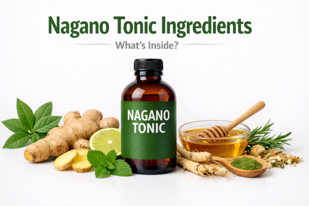 Nagano Tonic Ingredients