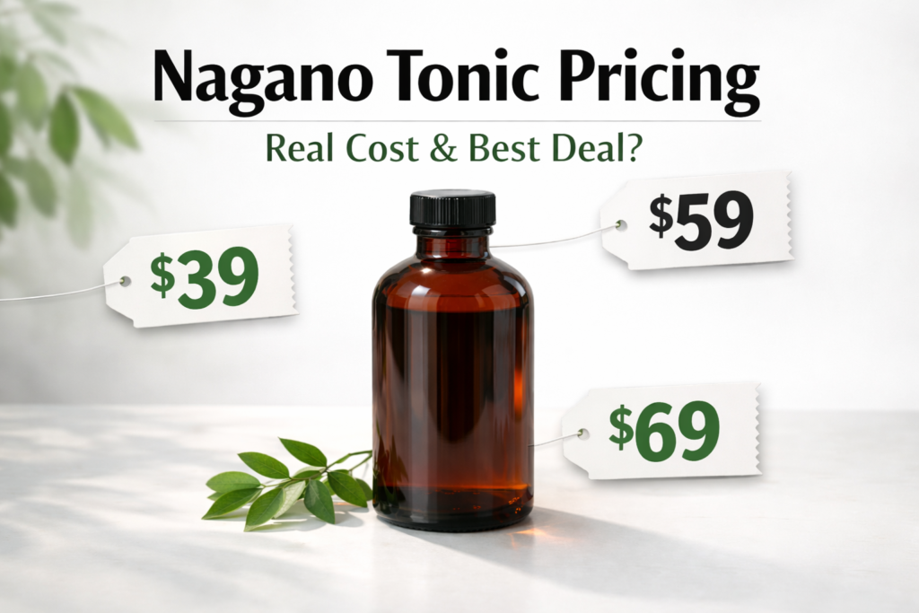 Nagano Tonic Pricing